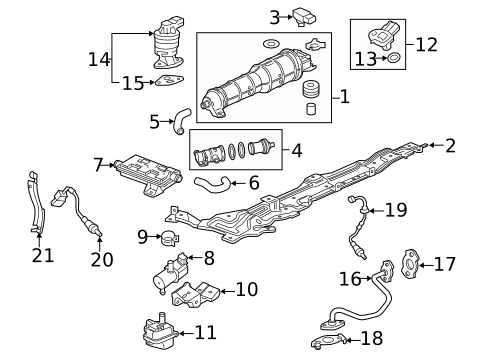 EGR System for 2020 Honda Fit #0