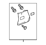 25847970 - Body: Lock Pillar Trim for GM Image