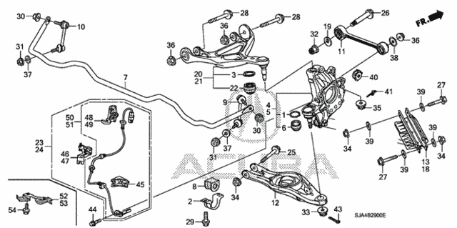 Rear Lower Arm for 2007 Acura RL #0