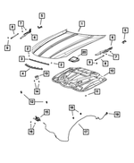 68040243AD - Body Sheet Metal Except Doors: Cowl Mucket for Mopar Image image
