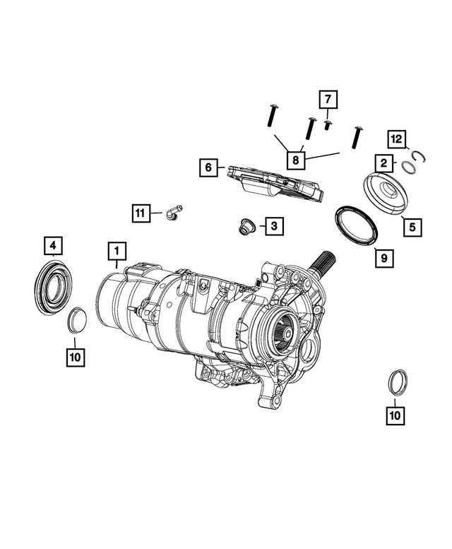 68224123AC - Transfer Case and Power Transfer Unit: Transfer Case Bolt for MOPAR Image