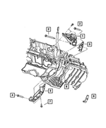 6502874 - Engine Mounting: Hex Head Bolt for Mopar Image image