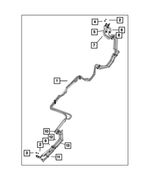 68197328AD - : Auxiliary A/c Suction &amp; Liquid Line for Mopar Image