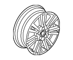 LR050886 - Suspension: Wheel, Alloy for Land Rover: LR4 Image