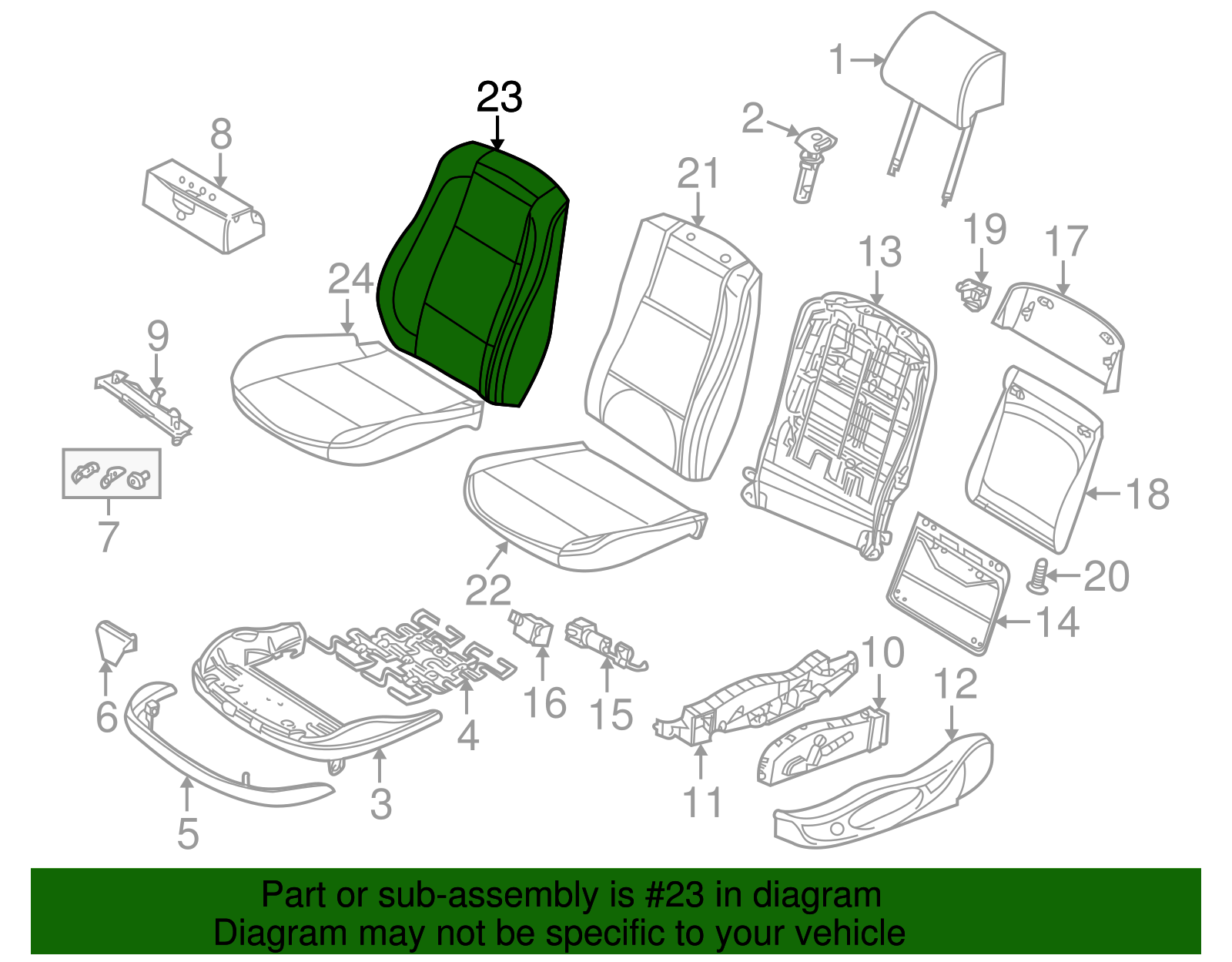 Upper Cover - BMW (52-10-7-008-202)
