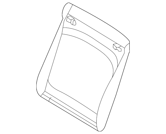 Seat Back Panel - BMW (52-10-7-004-740)