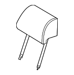 52108261214 - Body: Headrest for BMW: X5 Image