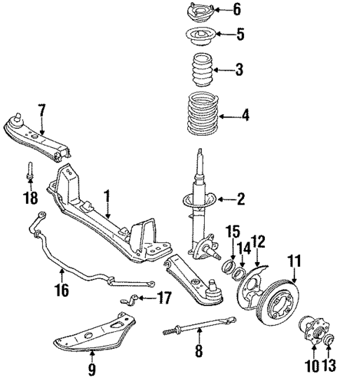 Suspension Components for 1985 Nissan 200SX #0