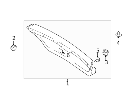 Interior Trim for 2003 Subaru Impreza #0