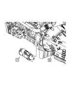 R4801516AA - Electrical: Engine Starter, Remanufactured for Mopar Image