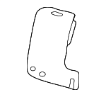 5GY91WL5AA - Body: Vent Cover for Dodge: Ram 1500, Ram 2500, Ram 3500 Image