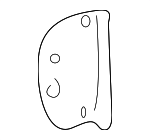 5GY82YQLAB - Body: End Cap for Dodge: Ram 1500, Ram 2500, Ram 3500 Image