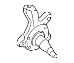 400151Z600 - : Knuckle for Nissan: Frontier Image