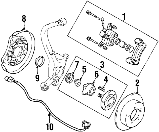 MB928939 - Brakes: ABS Wheel Speed Sensor for Mopar Image