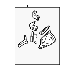 12482072 - Body: Apron Assembly for Buick: LeSabre | Cadillac: DeVille | Oldsmobile: Aurora | Pontiac: Bonneville Image