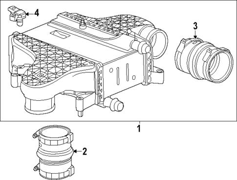 Intercooler for 2024 GMC Acadia #0