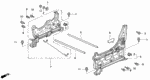 90128SR4003 - Interior/Bumper: BOLT-WASHER (8X19) for Honda Image