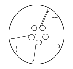 4726536AC - : 2018-2020 Mopar Wheel Cover for Chrysler: Pacifica, Voyager Image