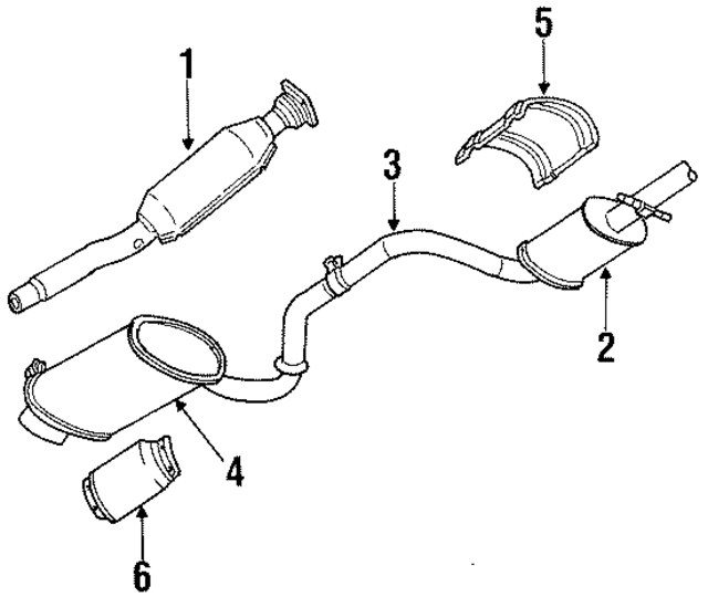 4897273AB - Exhaust: Exhaust Intermediate Pipe for Mopar Image