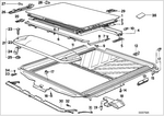 54121963849 - Sliding Roof / Folding Top: Rivet for BMW Image