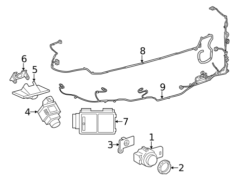 Parking Aid for 2023 Toyota GR Supra #1