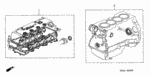 6111PCX020 - : Gasket Kit, Cylinder Block for Honda Image