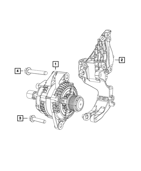 Generators / Alternators for 2017 Fiat 500X #0