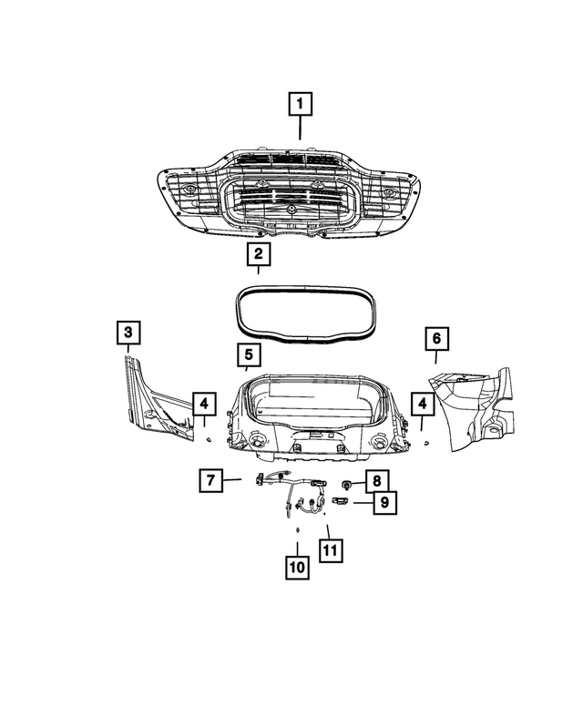68598098AA - : Courtesy Lamp for Mopar Image