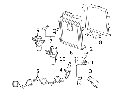 Ignition System for 2015 Jeep Compass #0