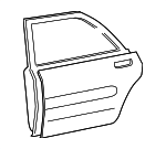 22708738 - Body: Door Shell for Chevrolet: Classic, Malibu | Oldsmobile: Cutlass Image