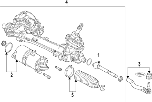 Steering Gear & Linkage for 2025 Acura Integra #1