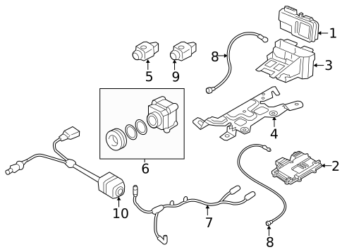 Electrical Components for 2017 Audi Q7 #1