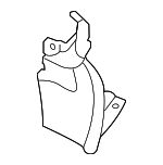 868212M000 - Body: Wheelhouse Liner for Hyundai: Genesis Coupe Image