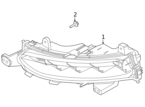 Fog Lamps for 2025 Lincoln Corsair #0