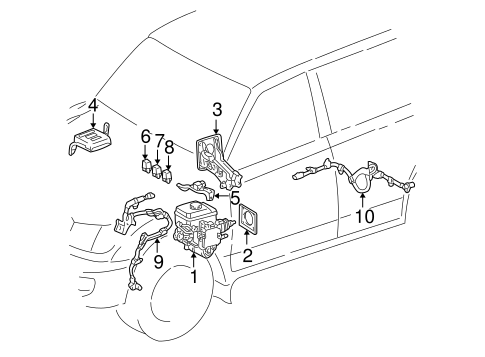 ABS-03ベジット 2022 Acura TLX Power Electronic Brake Simulator Booster