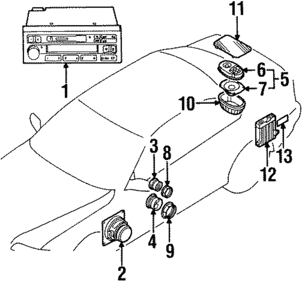 Radio - BMW (82111467765)