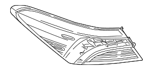 8156133710 - : Tail Lamp for Toyota Image