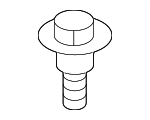 9010906375 - Body: Grille Assembly Bolt for Lexus: CT200h, IS250, IS350, LX570, NX200t, NX300h Image