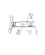 5108001AB - Labels: Air Bag Warning Label for Mopar Image image