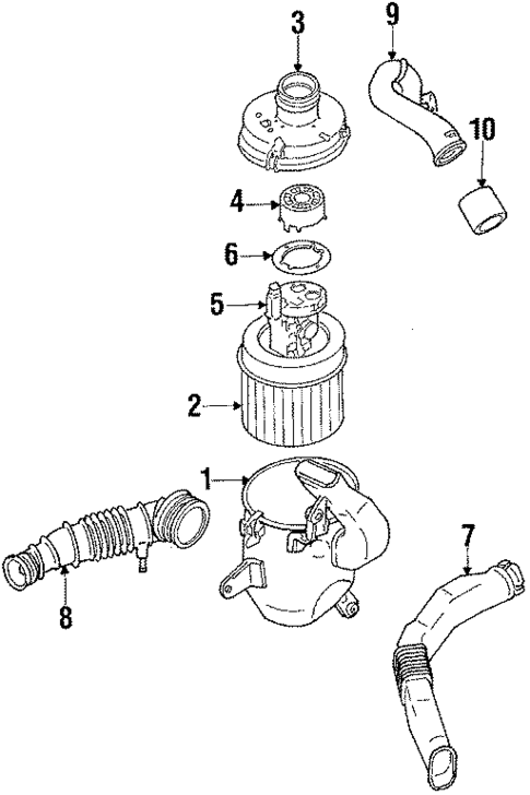 Air Intake for 1986 Dodge Colt #0