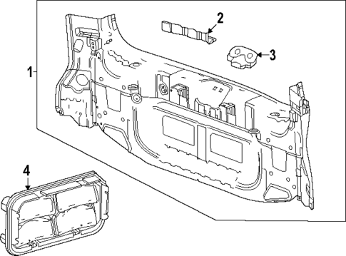 Rear Body for 2025 Cadillac OPTIQ #0