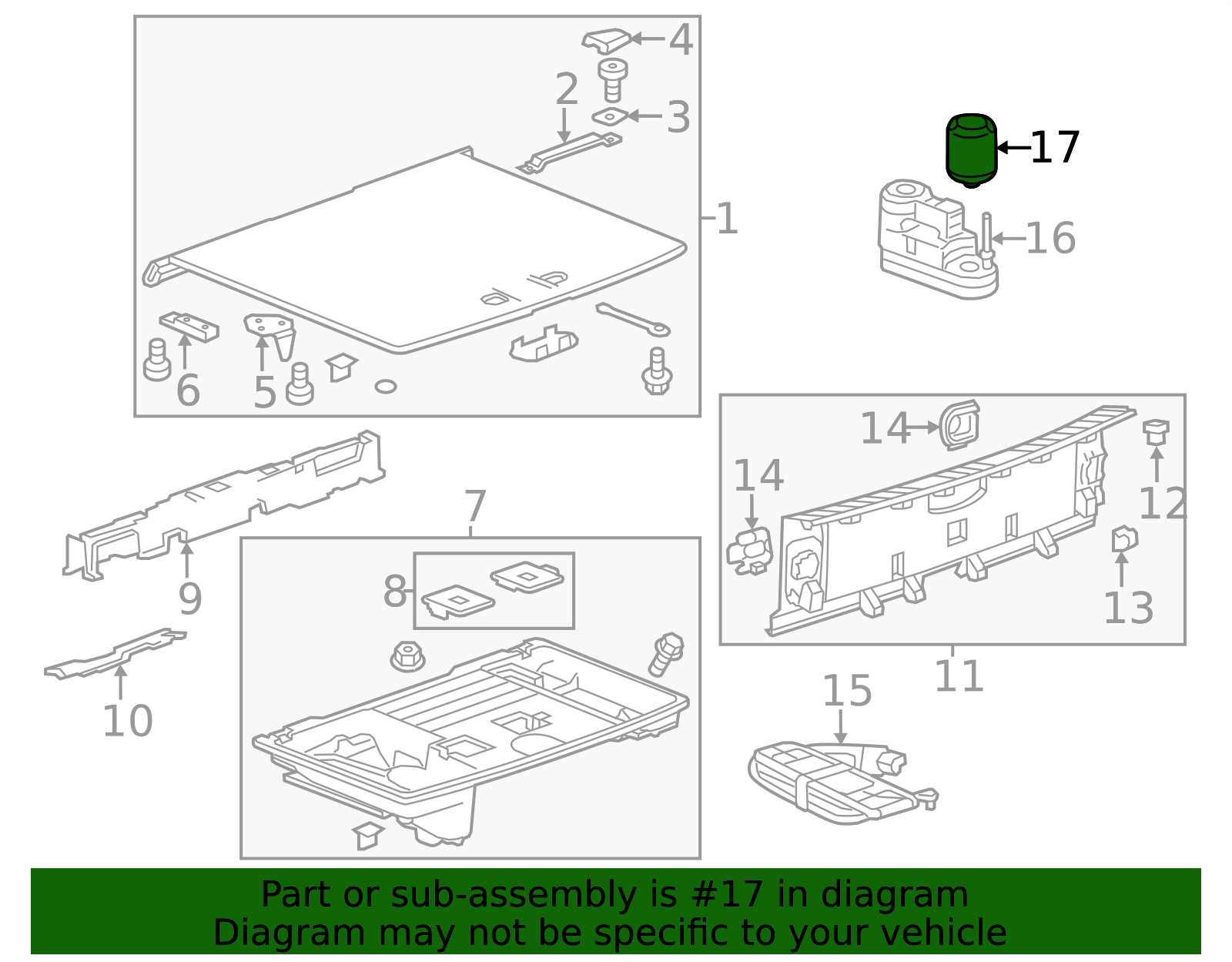 2011-2018 GM Tire Sealant Solenoid Container 23315606 GM ...
