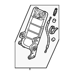 82926SWAA01 - Body: Seat Back Frame for Honda: CR-V Image