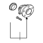 MR589519 - : Hub Assembly for Mitsubishi: Galant Image