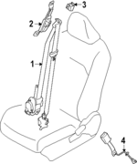 Belt Assembly F Out  Left-hand