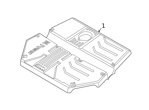 Engine Appearance Cover for 2024 BMW X4 #0