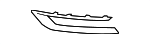 31425448 - Body: Grille Molding for Volvo Image
