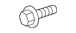 30632653 - Body: License Plate Bracket Screw for Volvo Image
