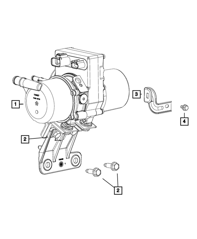 52124998AJ - : Power Steering Pump for Mopar Image
