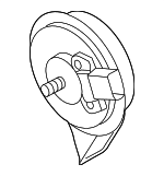 17A951115A - Electrical: Horn for Volkswagen: Atlas, Atlas Cross Sport, Jetta, Passat Image